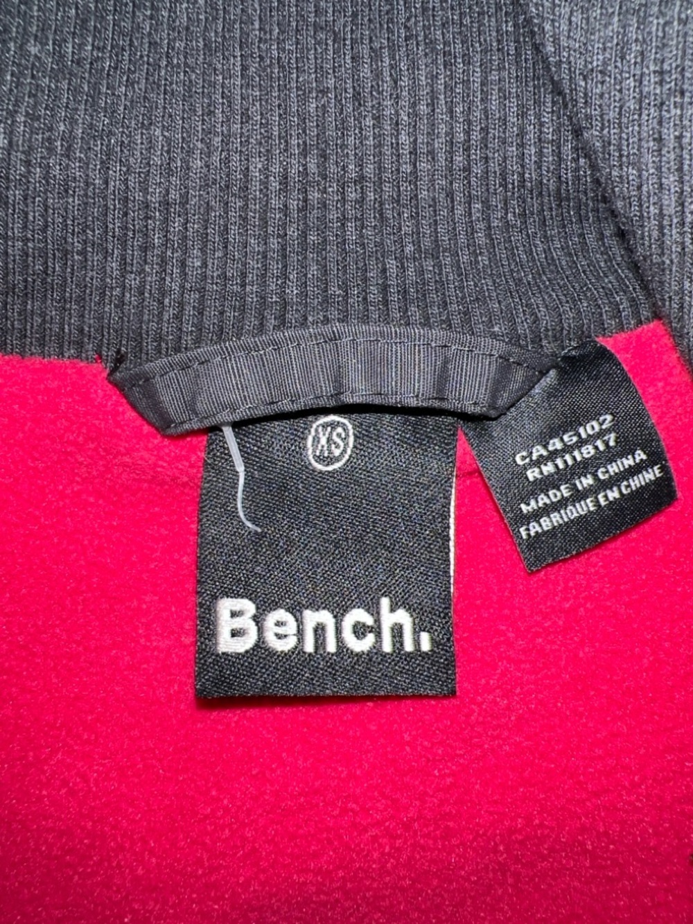 Bench Black Double Zip Hooded Rain Jacket - Picture 2 of 16